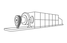 废旧电池回转炉
